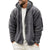 Jacket Men'S Winter Jacket Fall Winter Double-Sided Fleece Warm Jacket Loose Hooded Casual Jacket Comfortable Fabric