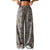 Leopard Print Wide Leg Pants Women Autumn Winter 2025 Y2K Clothes Elastic High Waist Floor Lenth Trousers Streetwear